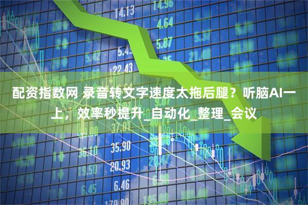 配资指数网 录音转文字速度太拖后腿？听脑AI一上，效率秒提升_自动化_整理_会议